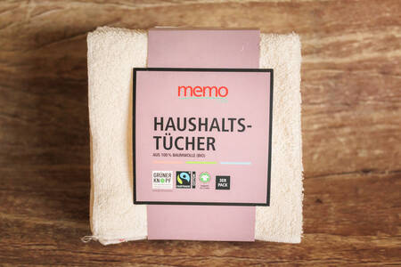 Chiffons en coton 3 x 