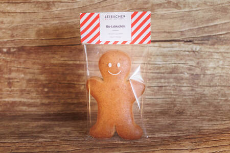 Petit bonhomme en pain d'épice 70 g BIO