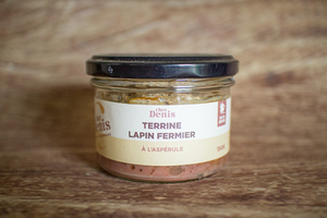 terrine lapin fermier à l'aspérule 125 g 
