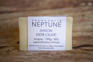 Savon 100% olive 100 g BIO