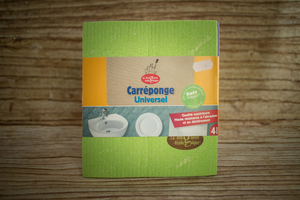 Carré éponge en cellulose 4 x 