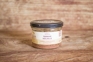 terrine volaille, pistache & corne d'abondance 150 g 