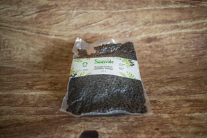 Lentilles bélouga cuites 350 g BIO