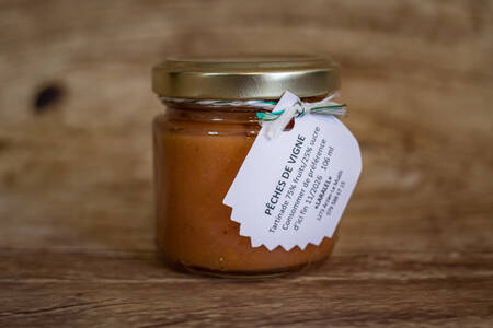 tartinade pêche de vigne 10.6 cl BIO