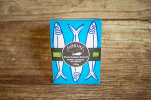 Petites sardines au naturel 105 g 