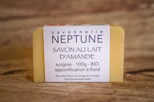 Savon lait d'amande 100 g BIO