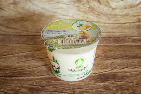 yogourt brebis citron ferme 125 g BIO