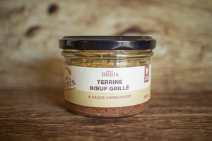 terrine boeuf grillé & sauce chimichurri 150 g 